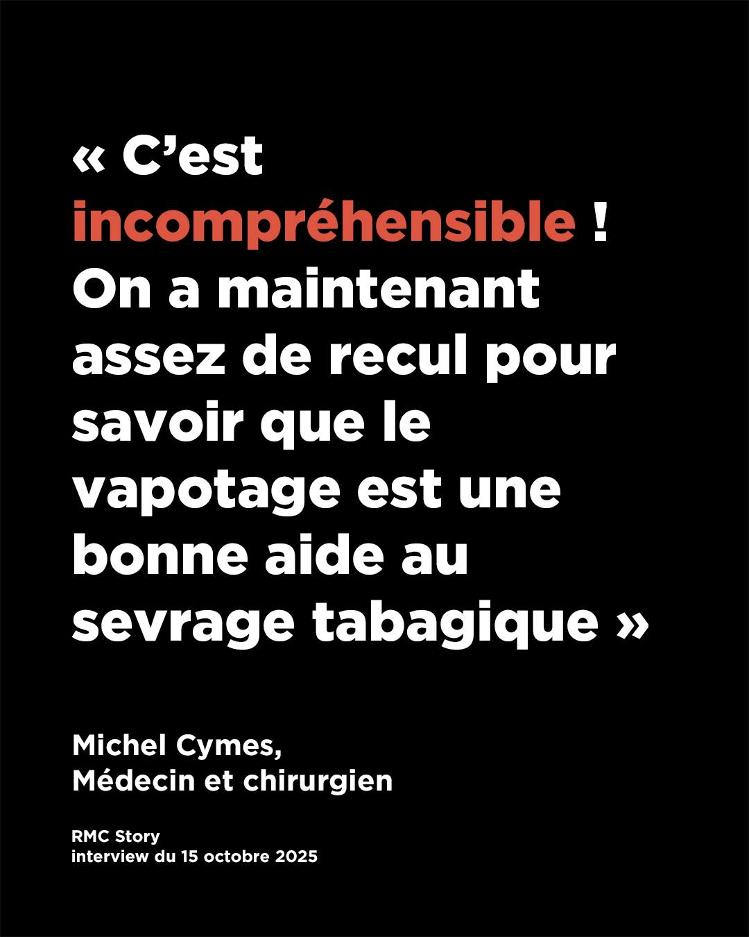Citation Michel Cymes