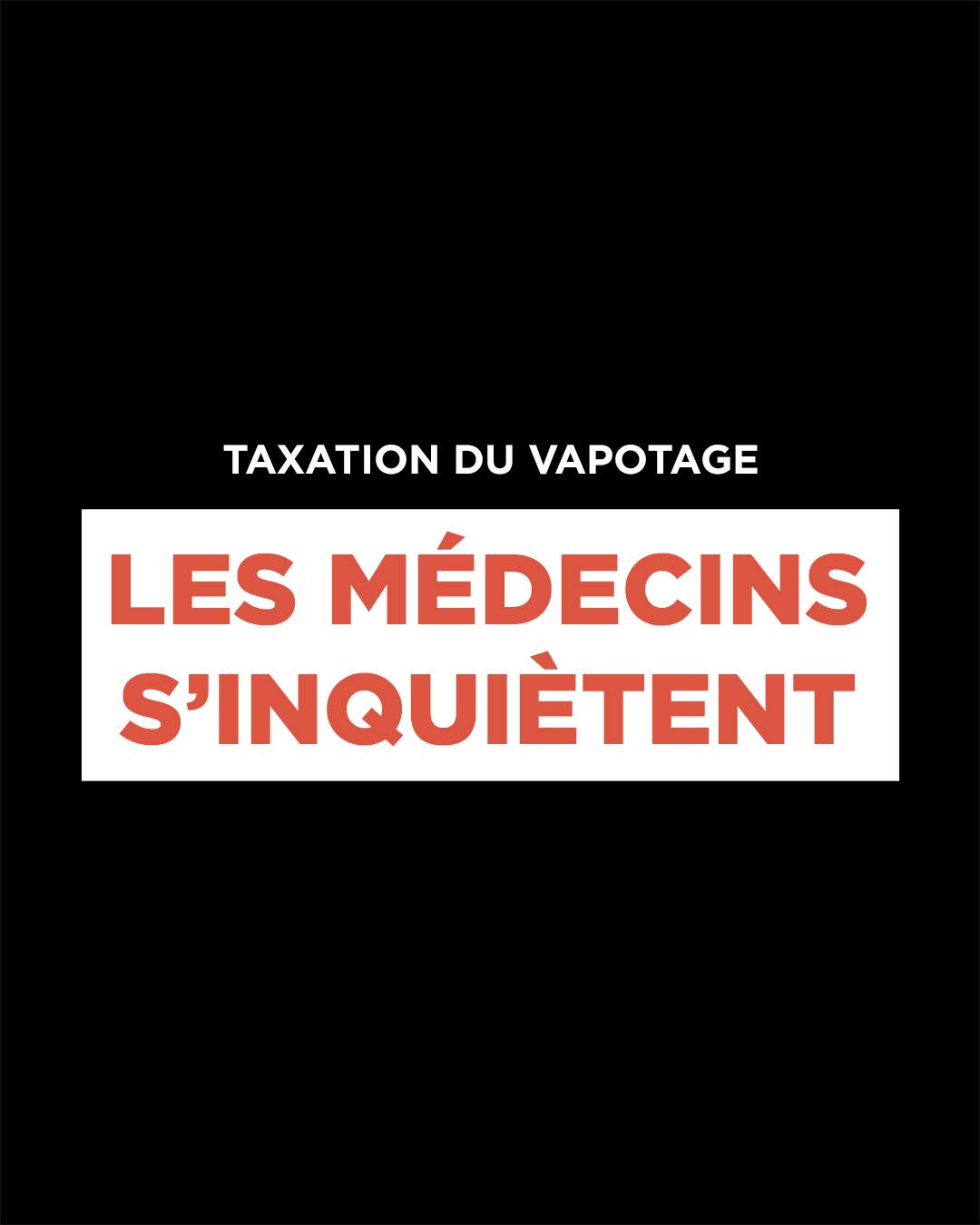 Les médecins s'inquiètent