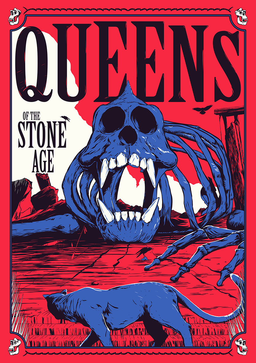 QOTSA poster vintage