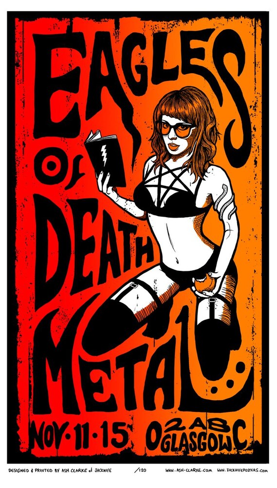 Affiche Eagles of Death Metal, Glasgow