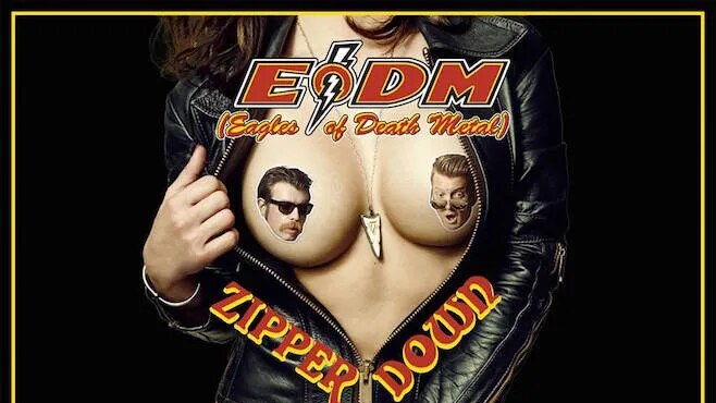 Pochette de l'album Zipper Down, Eagles of Death Metal (2015)