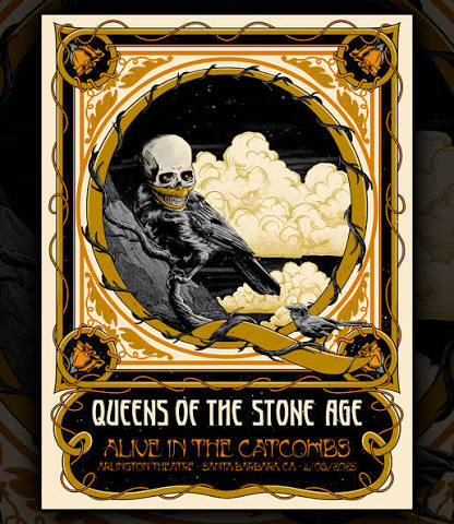 Affiche de la tournée Alive in the Catacombs — Santa Barbara