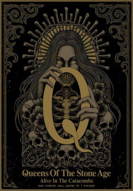 Affiche de la tournée Alive in the Catacombs — Alive in the Catacombs Tour