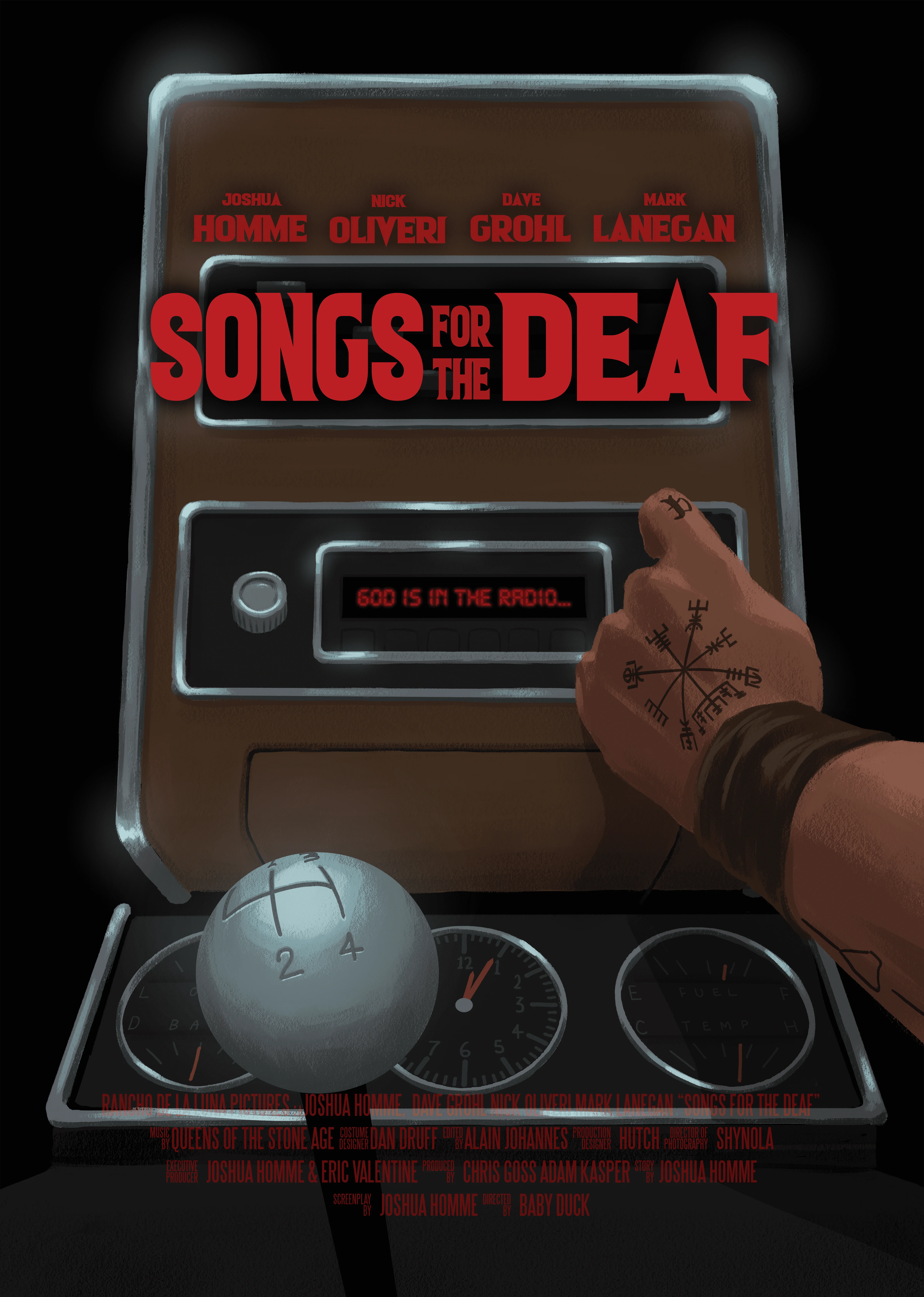 Songs for the Deaf - God Is in the Radio artwork