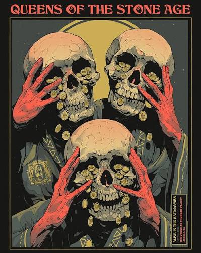 Affiche de la tournée Alive in the Catacombs — Thunder Valley
