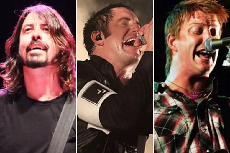 Dave Grohl, Trent Reznor et Josh Homme