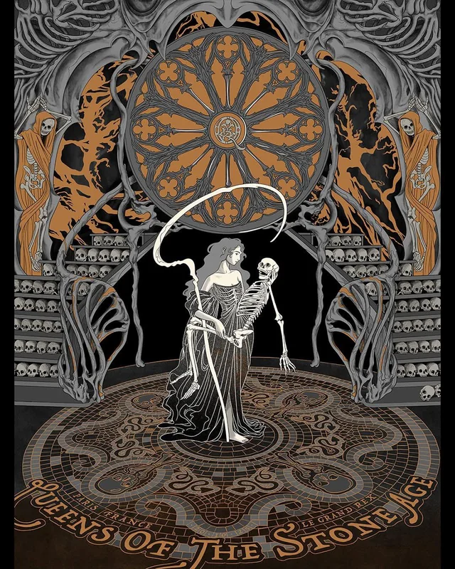 Affiche de la tournée Alive in the Catacombs — Paris, 20 octobre