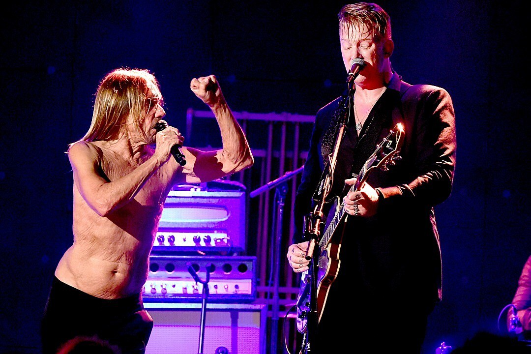 Iggy Pop et Josh Homme en concert