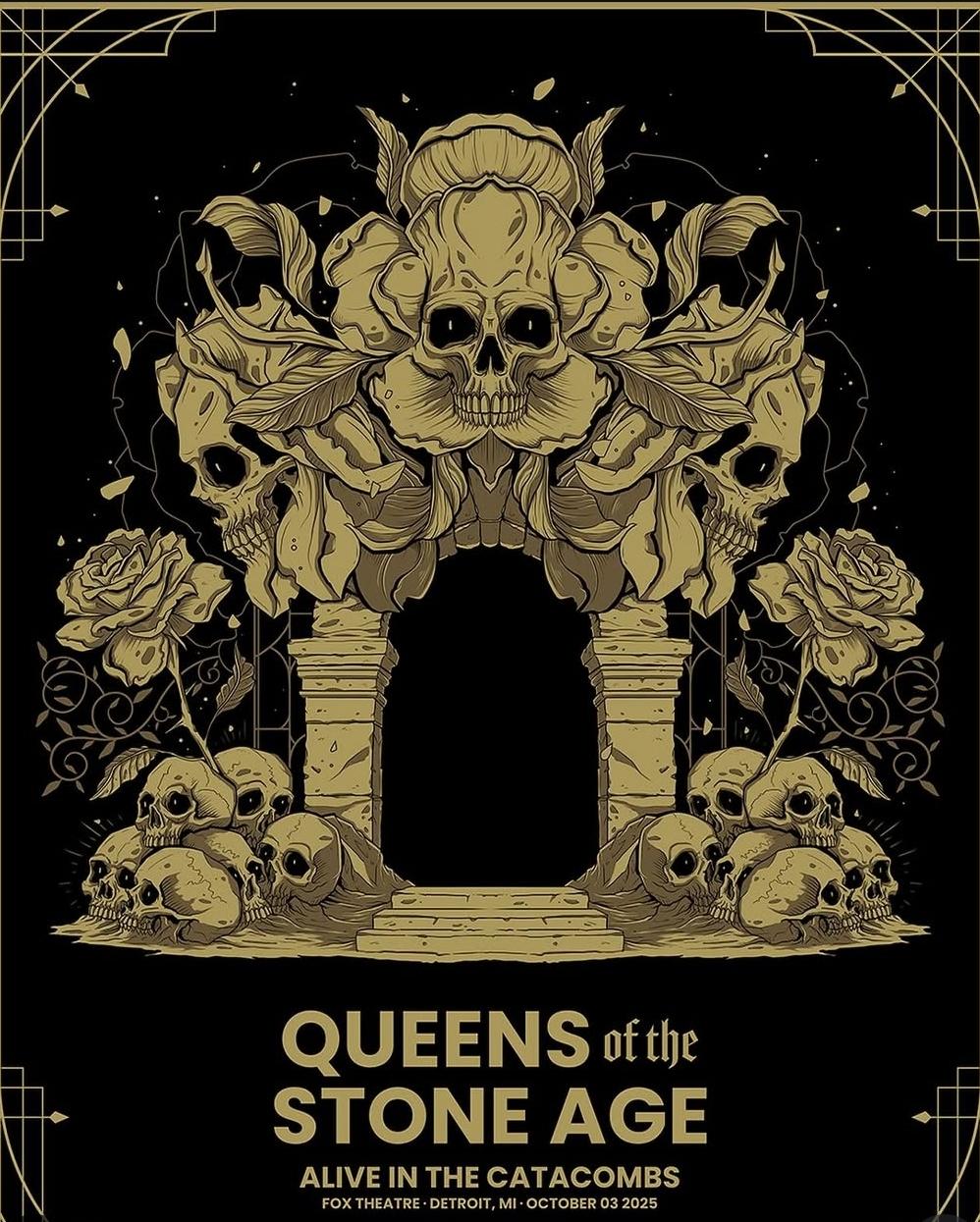 Queens of the Stone Age - Alive in the Catacombs - Detroit 2025