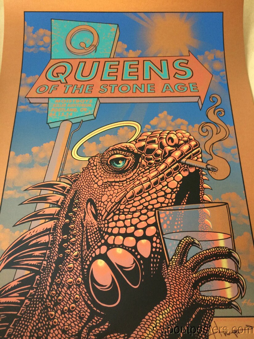 Affiche QOTSA, Portland