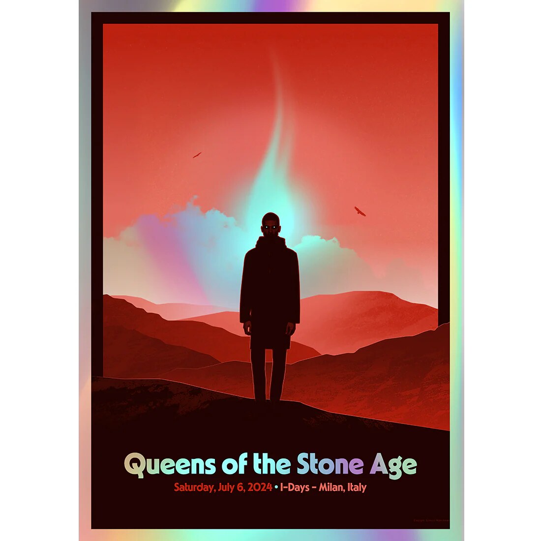 Affiche QOTSA, Milan 2024