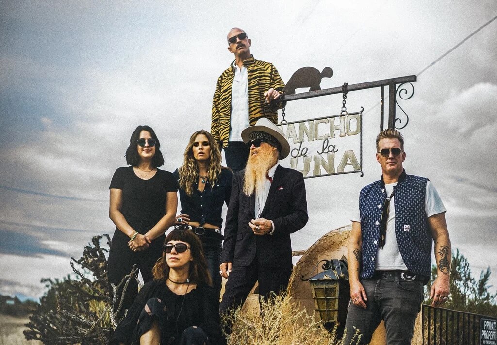 Le collectif des Desert Sessions au Rancho de la Luna