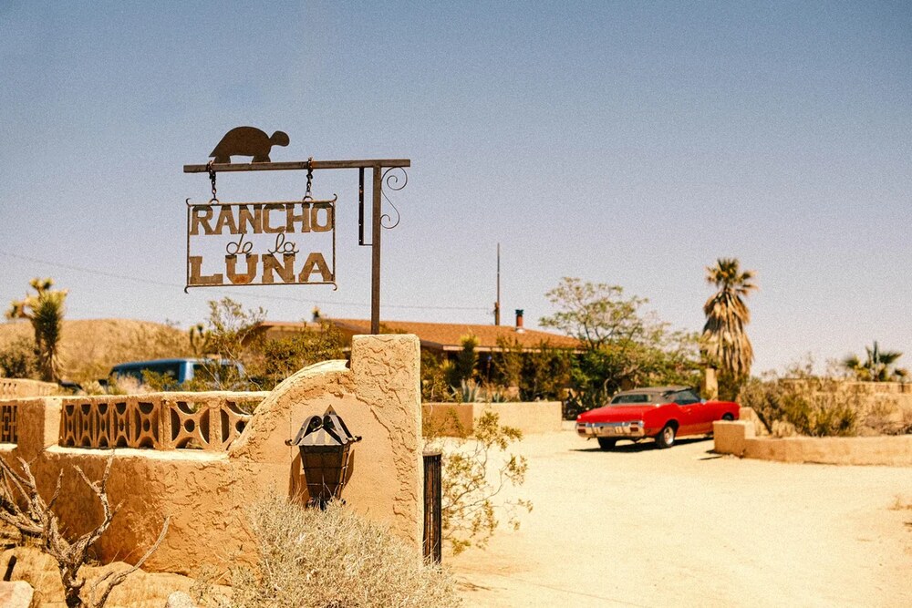 Entrée du Rancho de la Luna, Joshua Tree