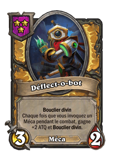Déflect-o-bot, méca de niveau 3