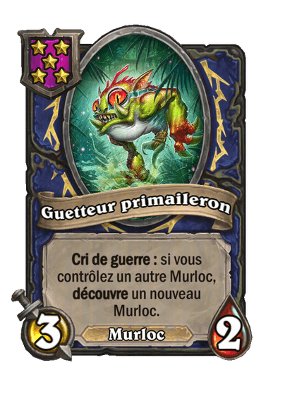 Guetteur primaileron, murloc de niveau 5