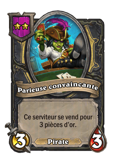 Parieuse convaincante, pirate de niveau 2