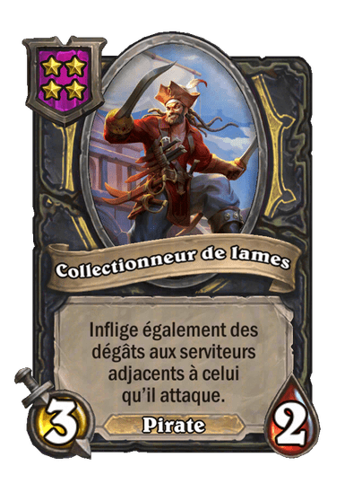 Collectionneur de lames, pirate de niveau 4
