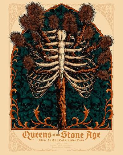 Affiche de la tournée Alive in the Catacombs — Alive in the Catacombs Tour
